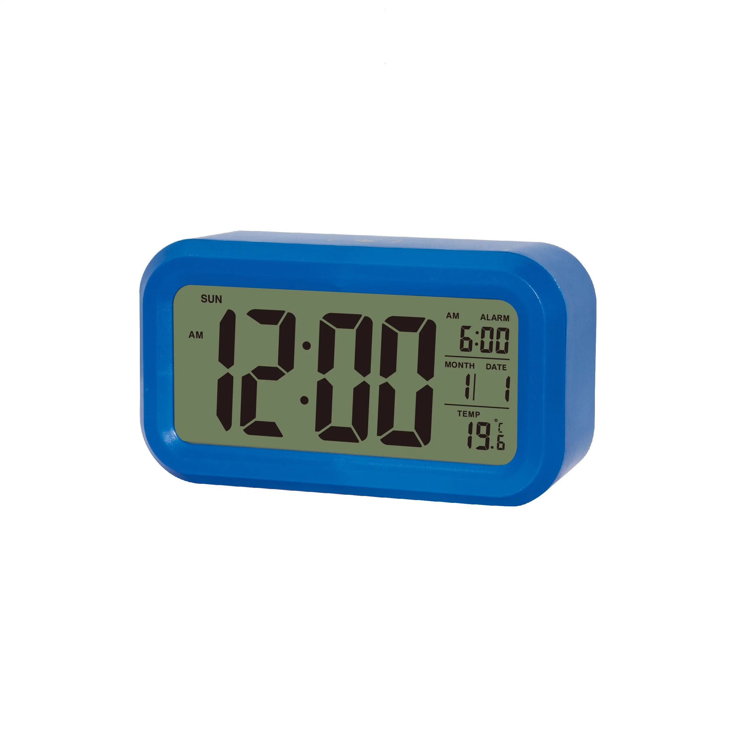 Fabrik Preis Alarm Reise LCD-Uhr mit Kalender