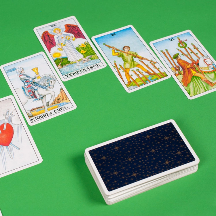Custom Professional Oracle Tarot Decks Jeux de société Jeux de cartes jouer Carte