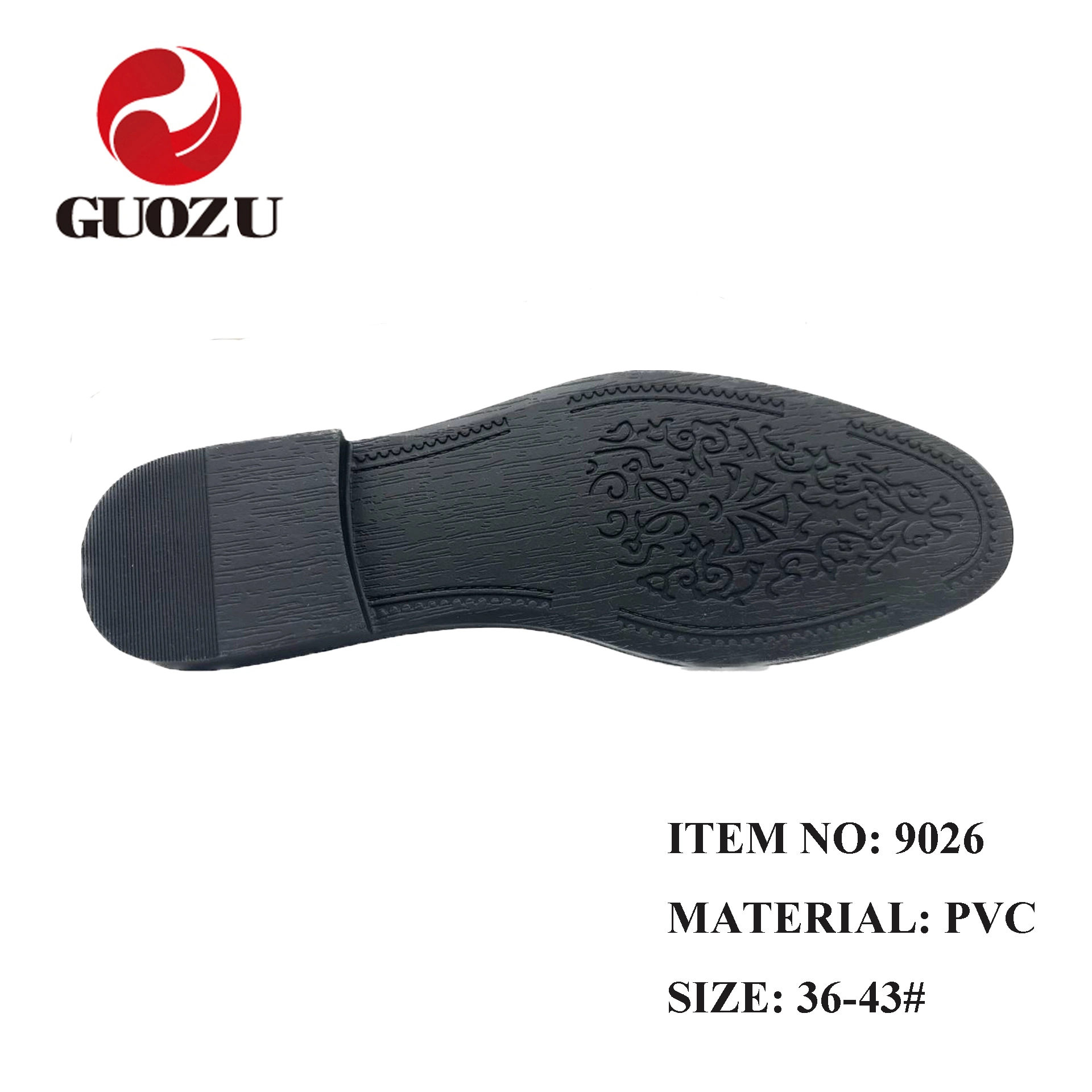 PVC Sole para hombres Vinilo al por mayor PVC Dress Sole Precio barato Hombre Sole