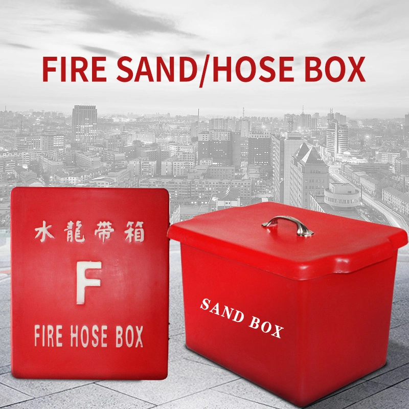 Fabrik Preis Professionelle Ausrüstung Sand Marine Fiber Feuer Schlauch Box Mit CE