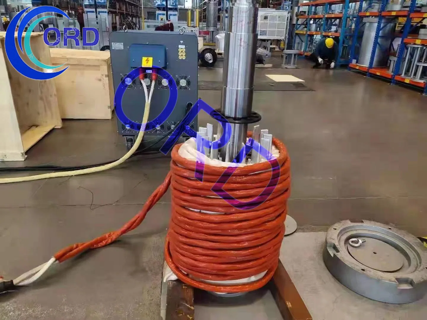 China Supply Oil and Gas Pipeline Joints Coating Induction Heating Generator with Handheld Type Clamp Coil (120kw)