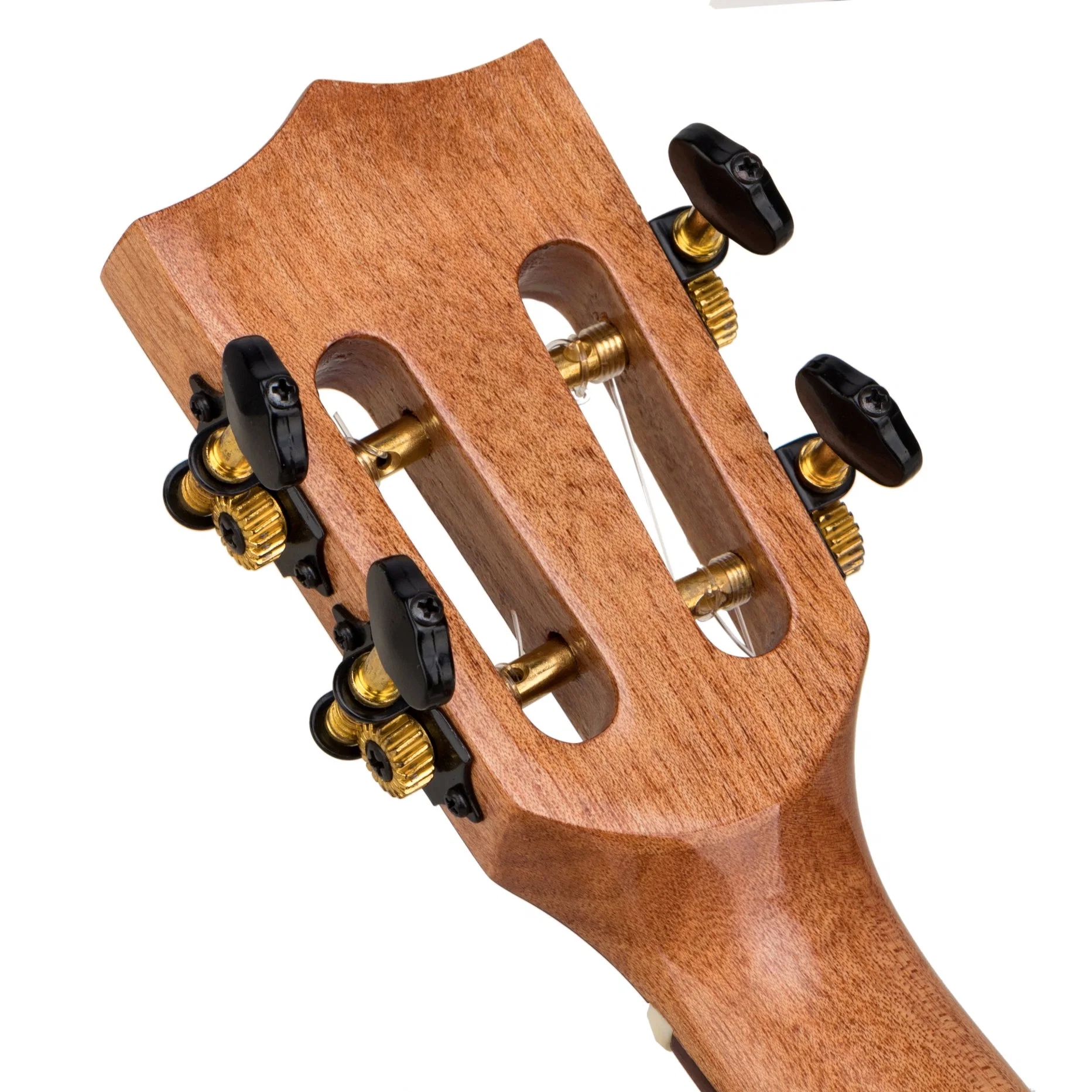 Qte OEM de alta qualidade Atacado 24 polegadas cheio sólido Quited Maple Ukulele