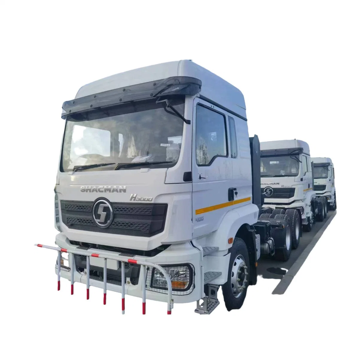 شاحنة سحب مقطورة الخدمة الشاقة Shacman 6X4 Head 10 Wheeler H3000 جرار شاحنات للنقل على عمليّة بيع