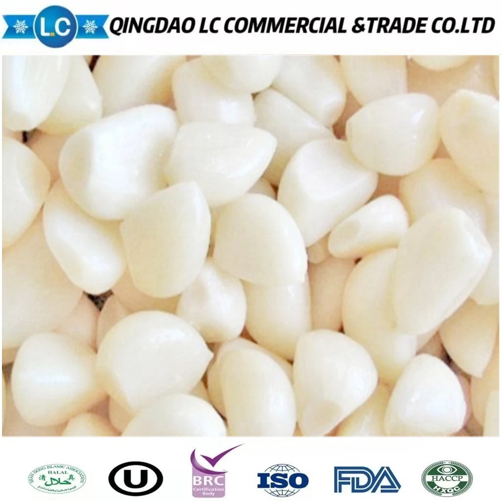 Frozen IQF Fresh Peeled Garlic Cloves with Best Price for Wholesale