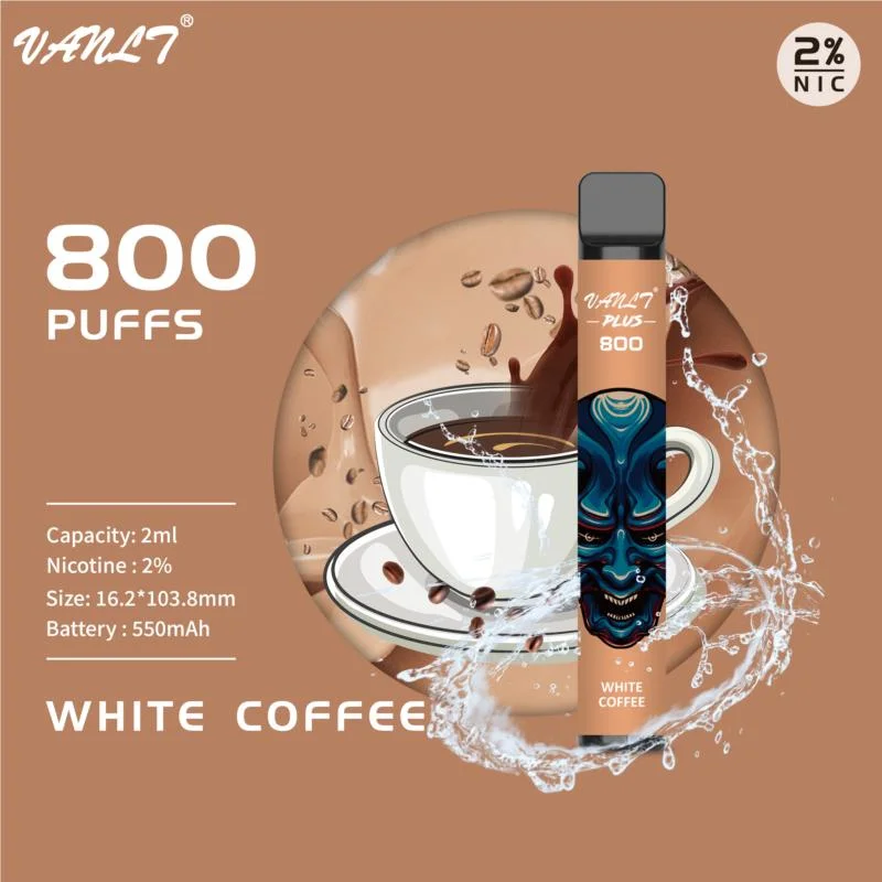 España Venta caliente desechables Vanlt Plus 800 inhalaciones de la bobina de malla vaporizador