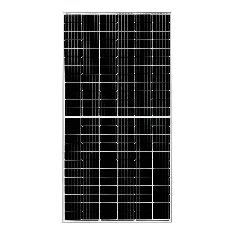 Al aire libre todo Negro 600W 650W 660W 700W Shingled Energía Solar Panel