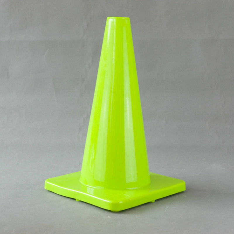 Small Soft Lime Green Color PVC Cone