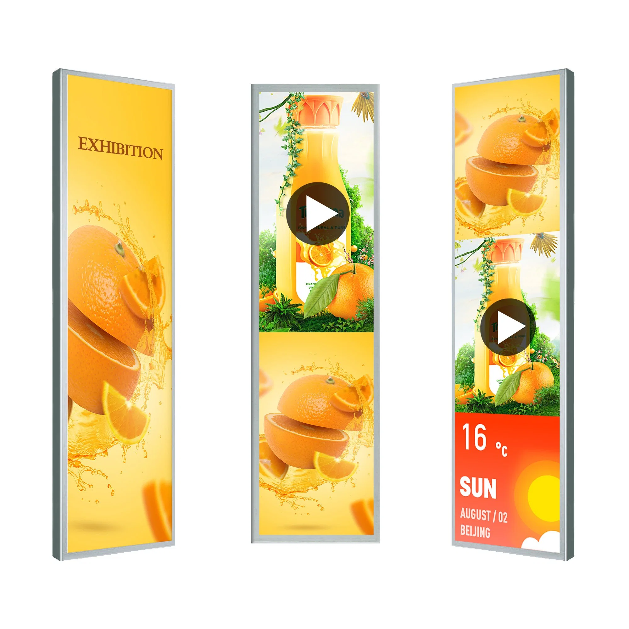 18.6 Inch Bar LCD Display Factory Original for Supermarket Advertising Promotion