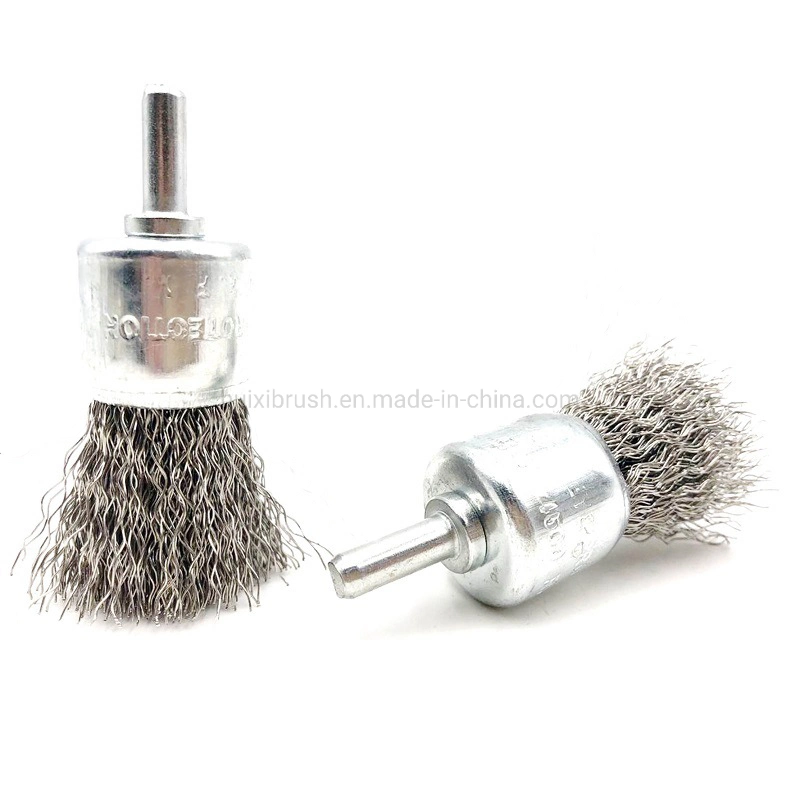 Drill Power Tool Stainless Steel Wire End Brushes for Deburring