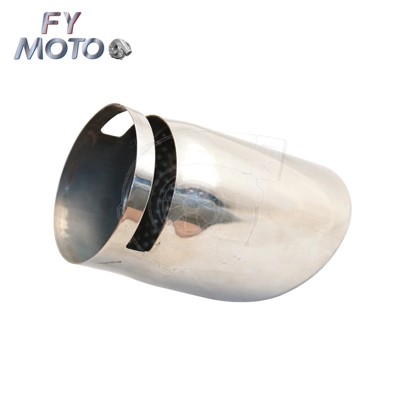 Original Factory Universal High quality/High cost performance Customized 304 Stainless Steel Exhaust Tip