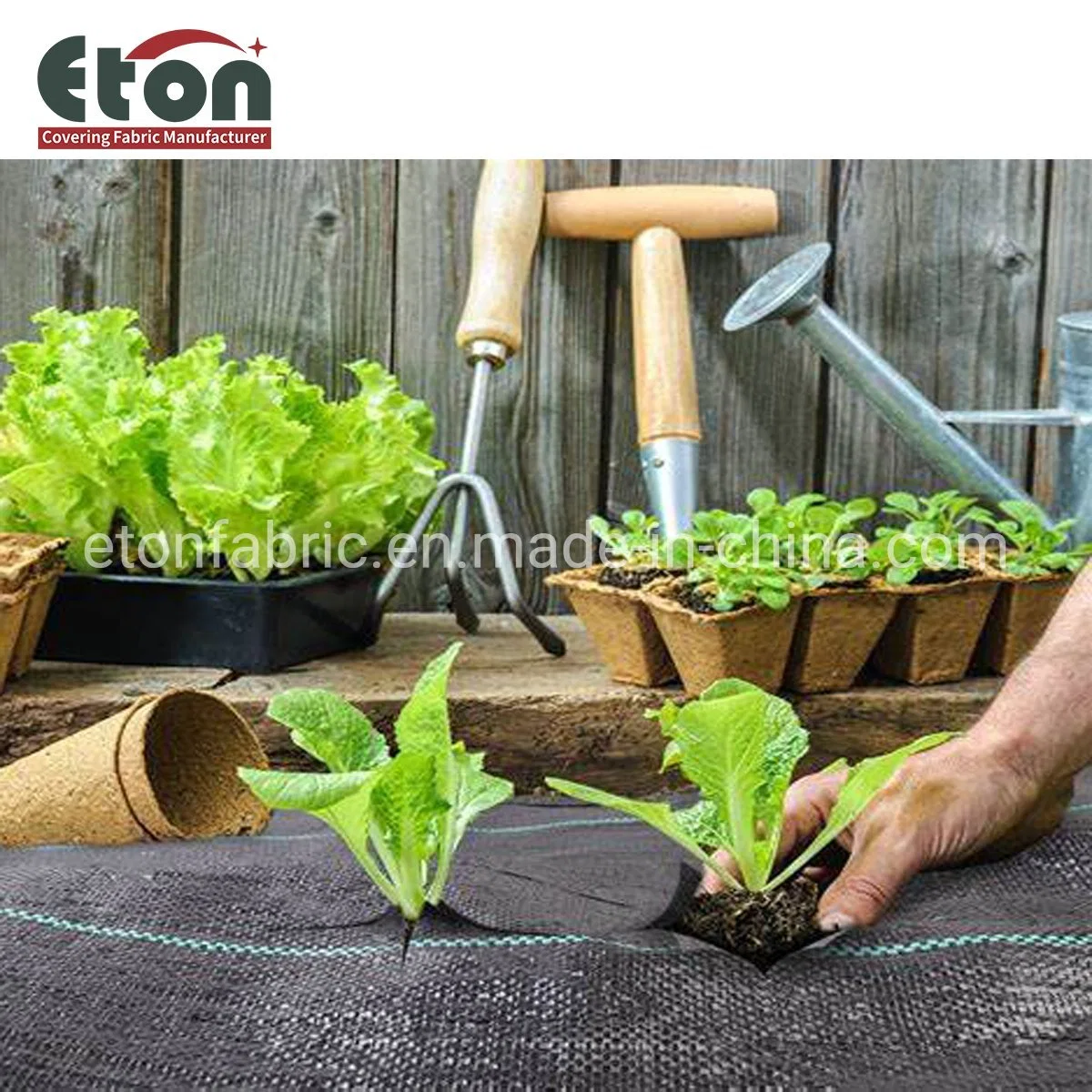 100% PP Woven Weed Control Garden Cover for Nurseries