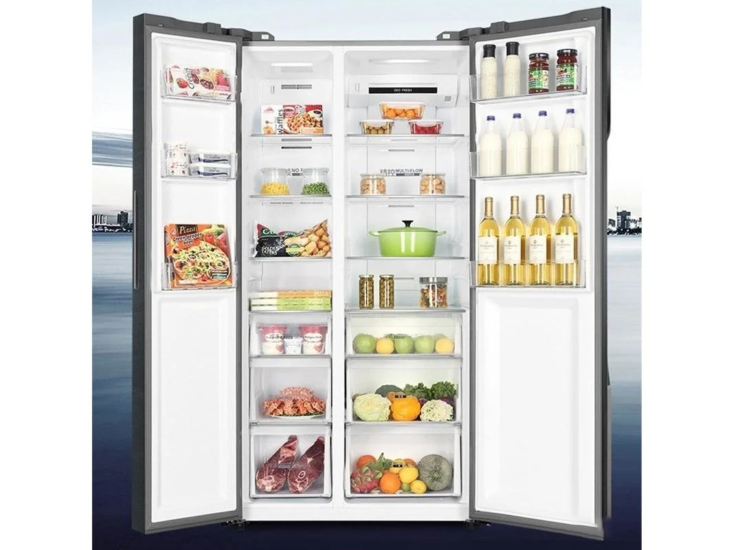 Небольшой мощности домашних Bcd-629wdgg холодильник, многофункциональная рукоятка двойные двери Smart холодильник