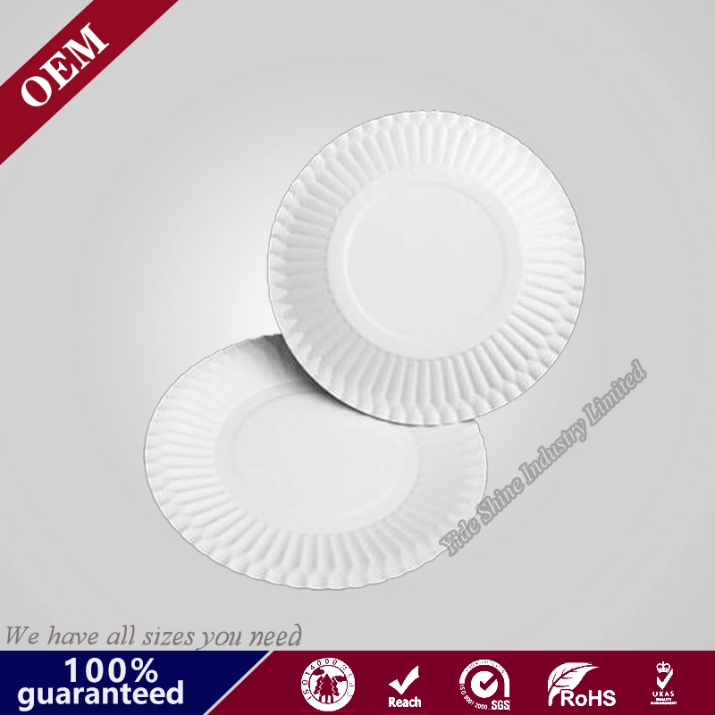 Disposable White Paper Charger Plates Wholesale/Supplier