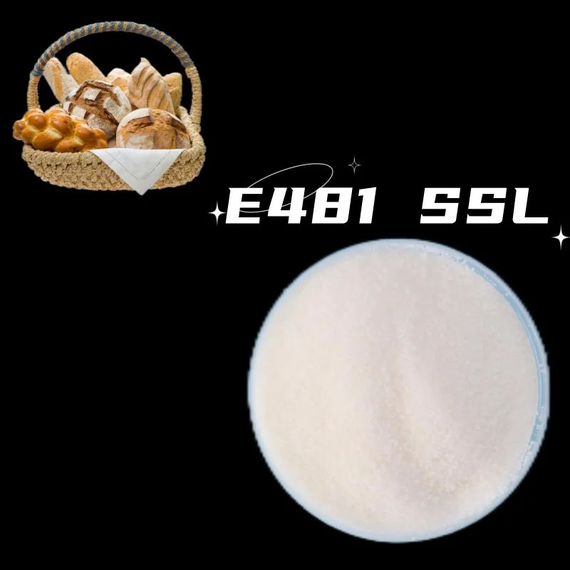 Gluten stärkend und frisch-halten für Lebensmittel Zutaten Natrium Stearoyl Lactylate E481 SSL