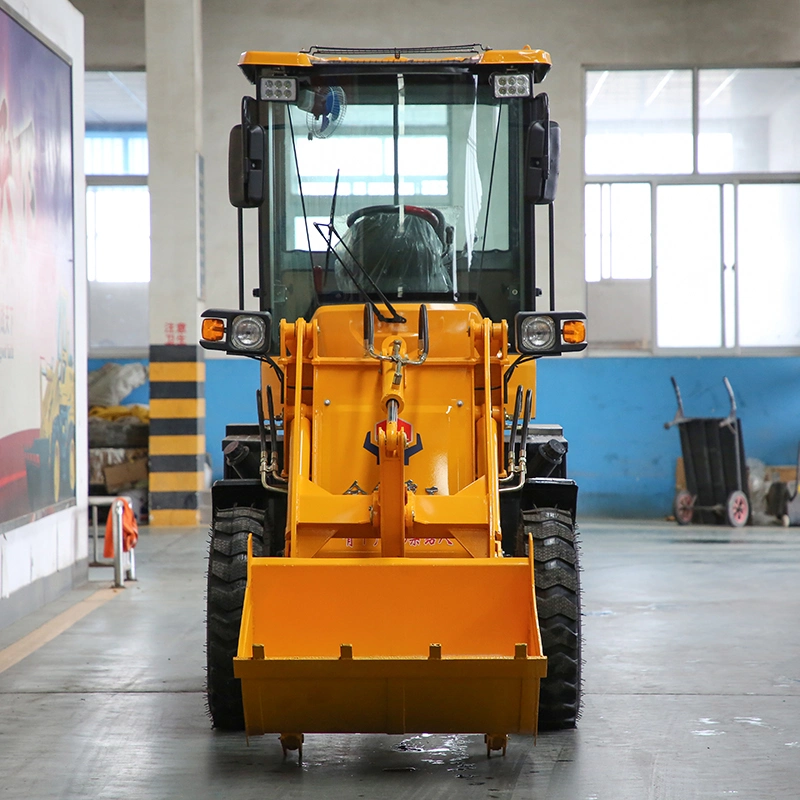 Manufacturer 4&times; 4 Diesel Hydraulic Automatic Mechanical 0.8ton Mini Front-End Loader Wheel Loader