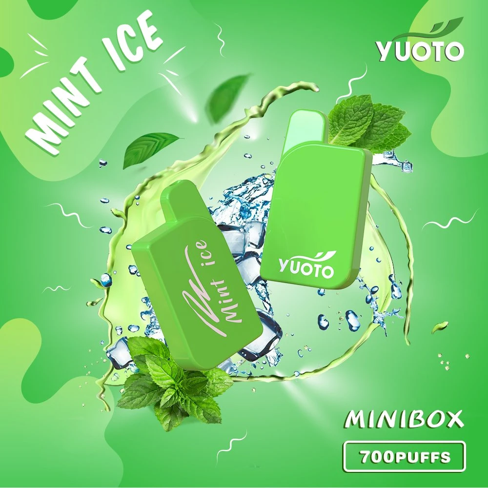 Nova chegada Yuoto mini-bar Vape descartáveis Pen Pêssego sabor de gelo