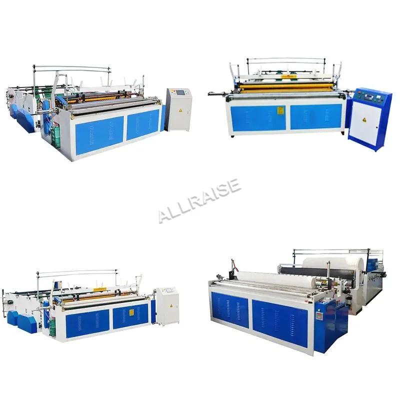 Fully Automatic Toilet Paper Making Machine Toilet Paper Roll Slitting Rewinding Machine