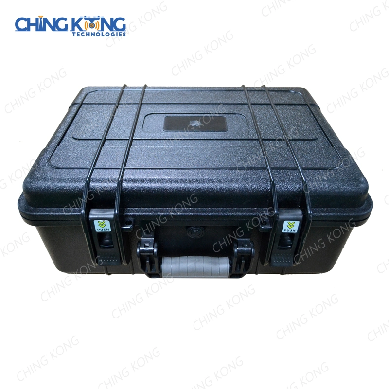 Hidden 12 Antennas Suitcase Handheld GPS Lojack Wi-Fi 4G 5g Mobile Phone Jammer