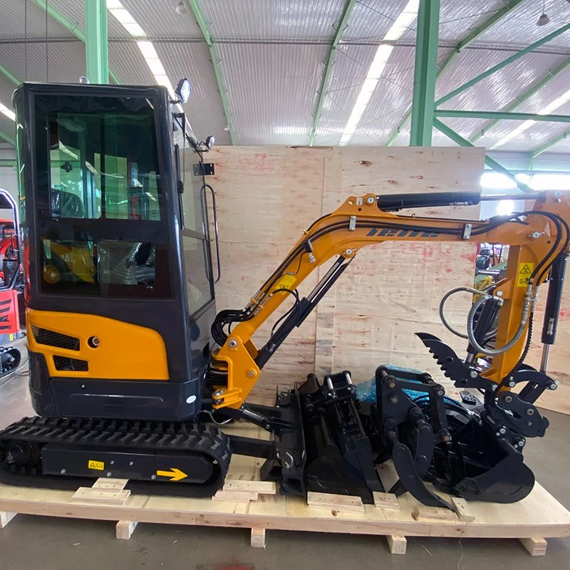 China Manufacturer Wholesale/Supplier Euro 5/EPA 1.8ton Crawler Excavators 1ton 2 Ton 3 Ton Small Micro Digger Kubota Hydraulic Bagger Mini Excavator Price Free Shipping