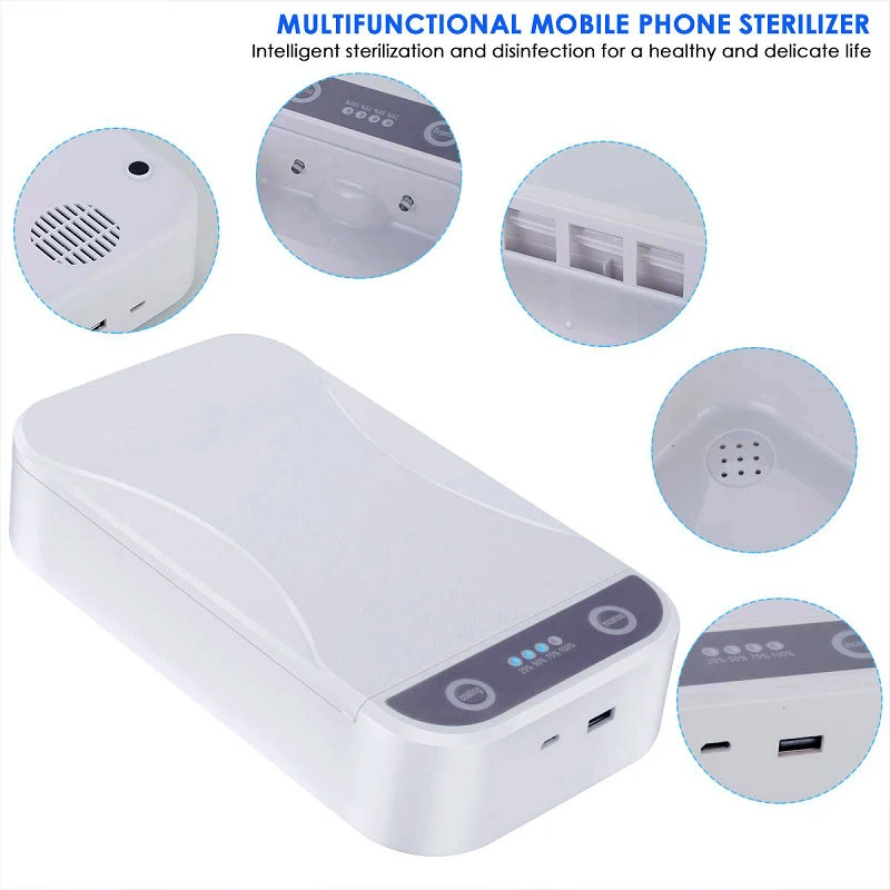 5 Minutes Ultraviolet Lamp Box for Smart Phone and Small Items