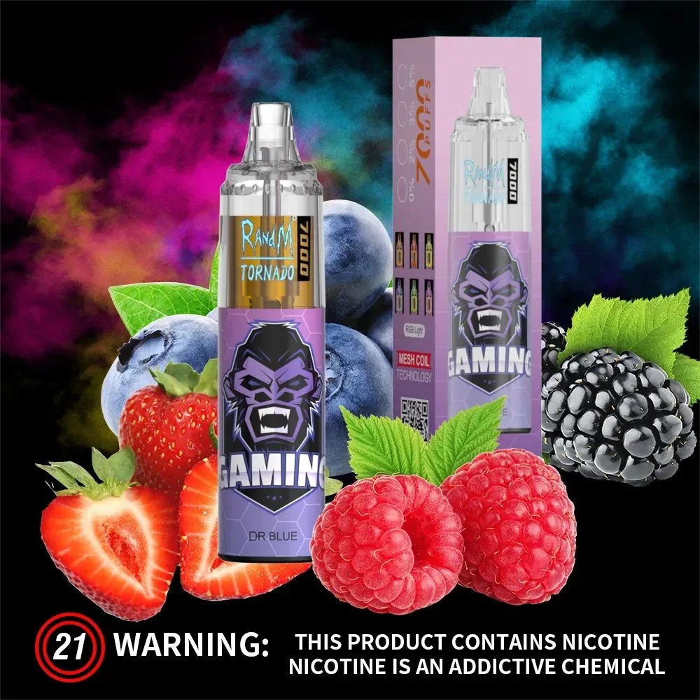 Precio de fábrica Randm Tornado 7000 cartuchos desechables de VAPE para cigarrillos