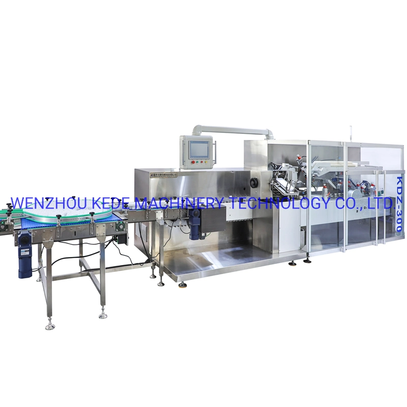 Kdz-300 High Speed Pharmaceutical Multi-Function Bottle Box Forming Abfüllen Kartons Verpackungsmaschine