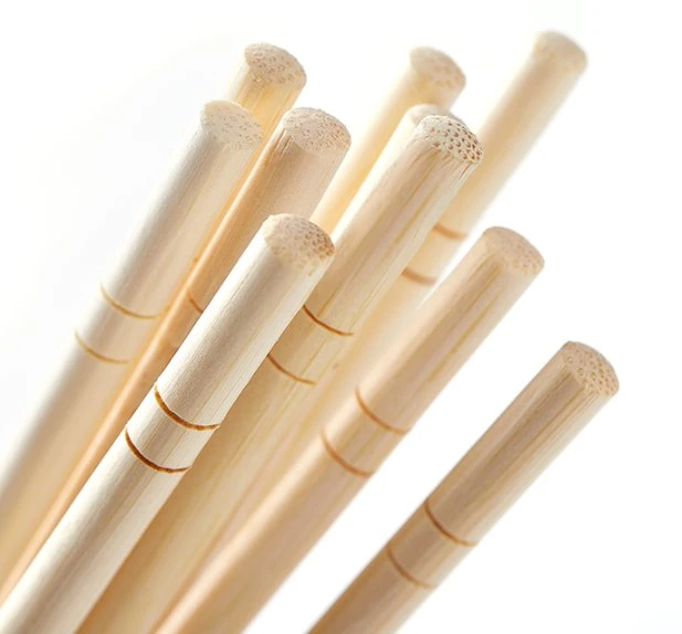 Individual Package Sushi Chopsticks Round Disposable Bamboo Chopsticks