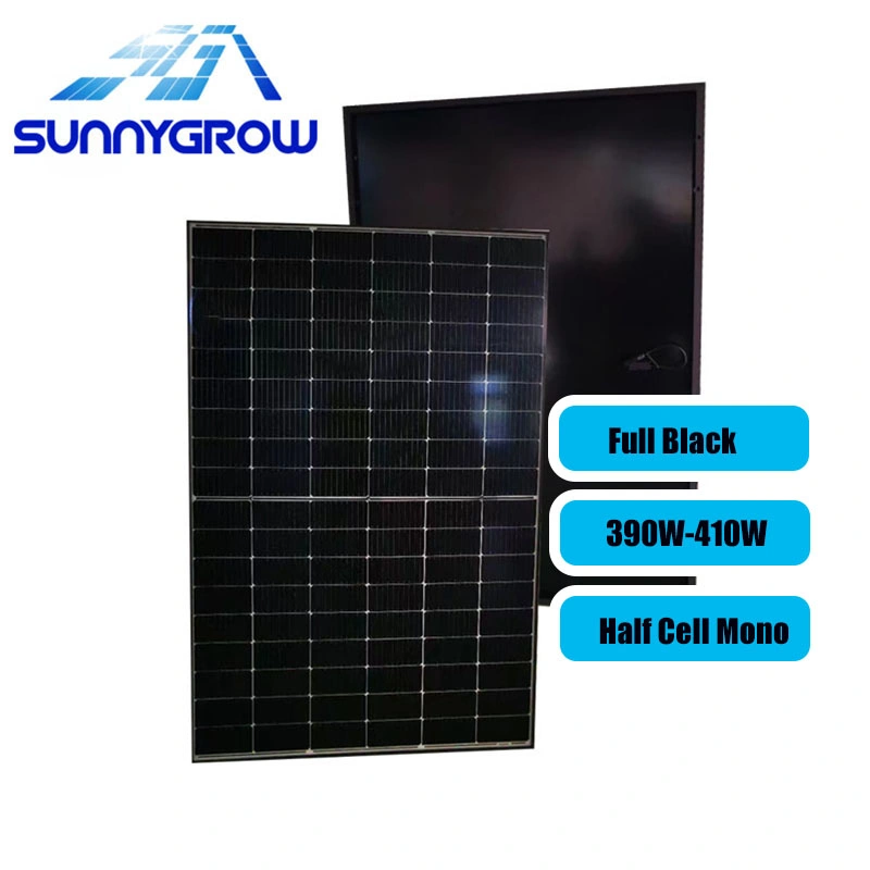 Precio de fábrica CE paneles autorizados del sistema de Panel Solar monocristalino de módulos de media celda