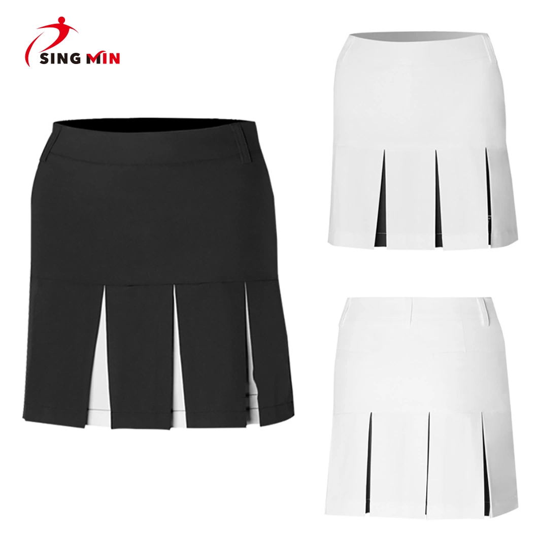 Women&prime; S Running Mini Skirt with Pockets and Liner Shorts Lightweight Tennis Skirt Athletic Skorts Sports Golf Skirt