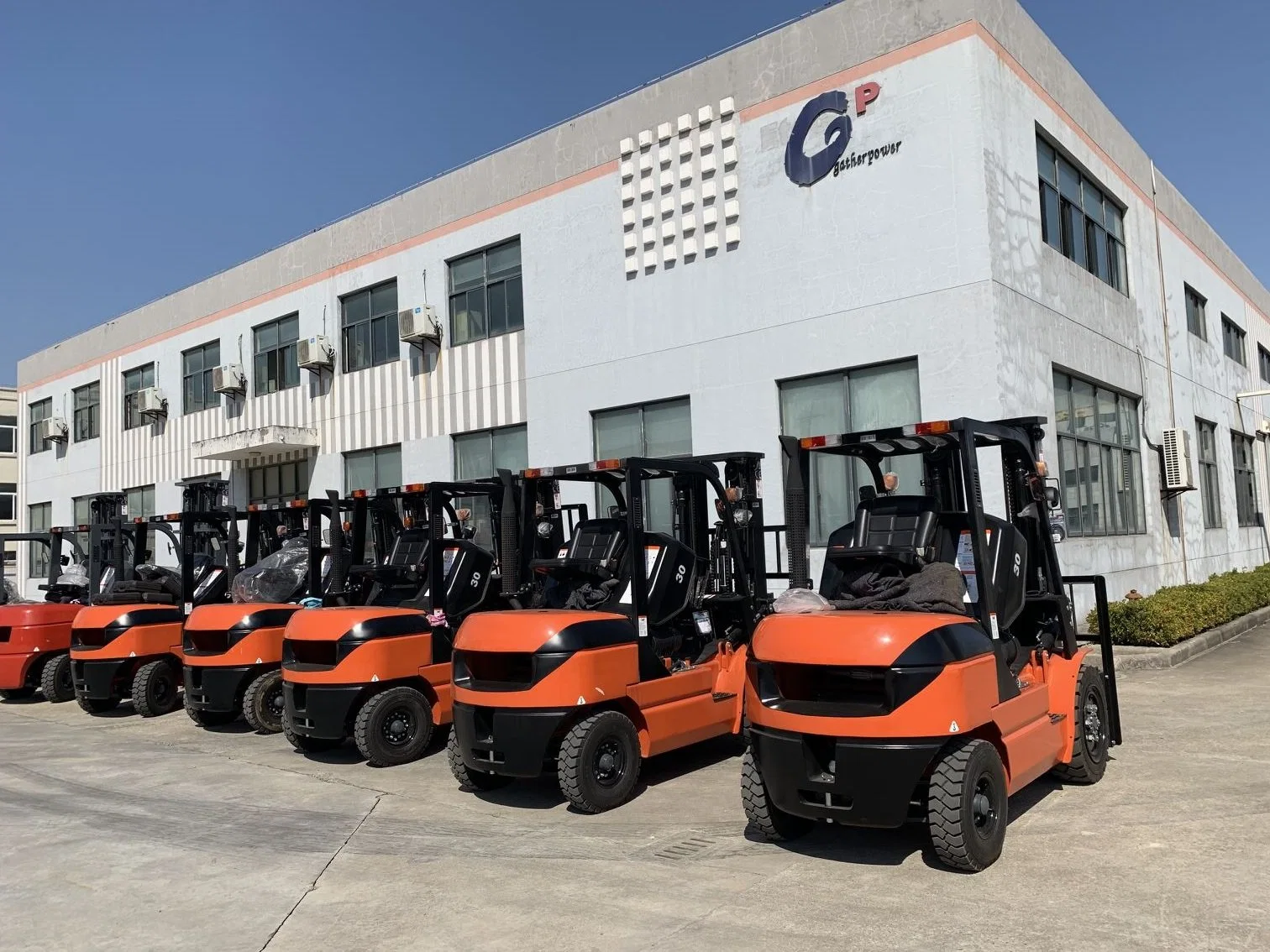 Customized Naked Optional Engine Gp China Stacker Lift Truck