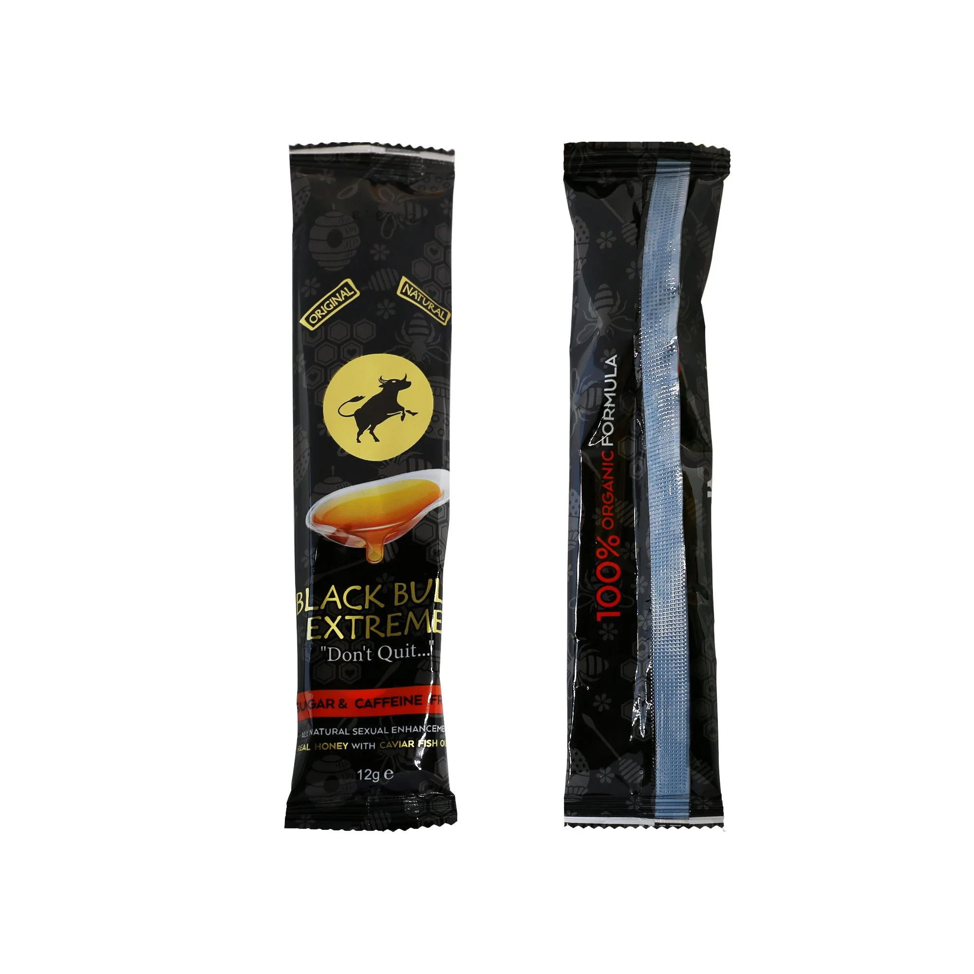 Black Bull Honey 12 Pouches with display Box New Design for Wholesale/Supplier