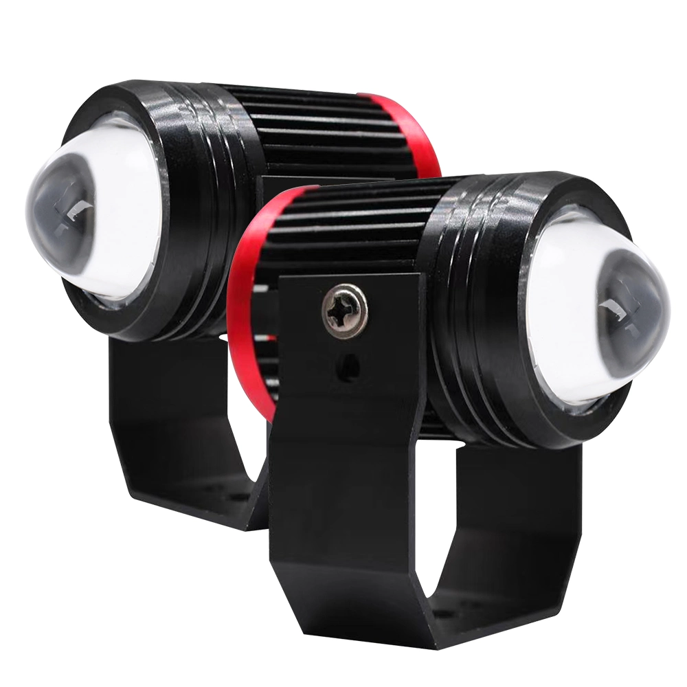 Mini Motorcycle Lighting Accessories Universal Super Bright Night Safety Driving Auxiliary LED Driving Light