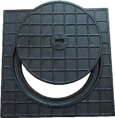 Customized Black Bituminous Paint Round Rain Manhole Covers for Road Safety