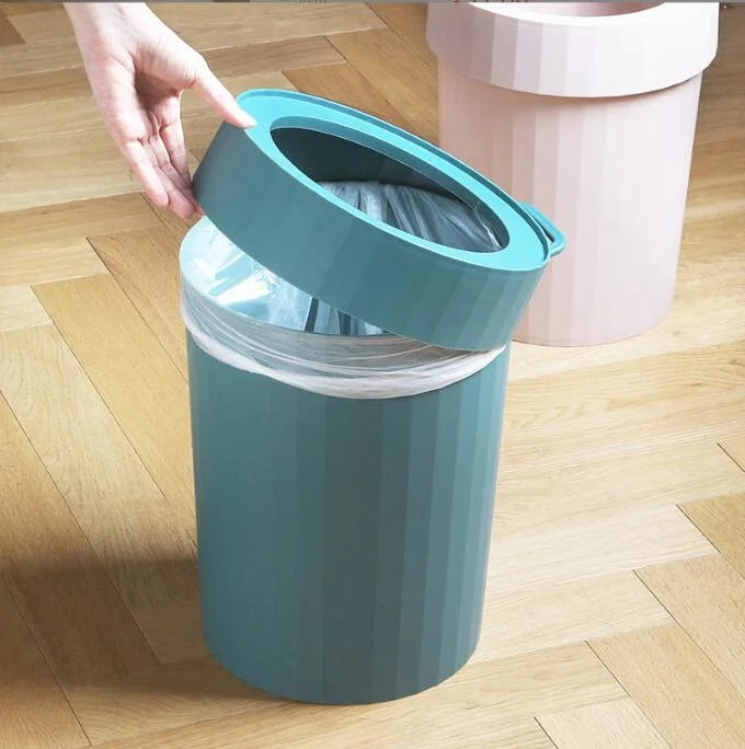 Colector de basura 12L manejar Papelera de reciclaje para el hogar artículos de cocina encimera