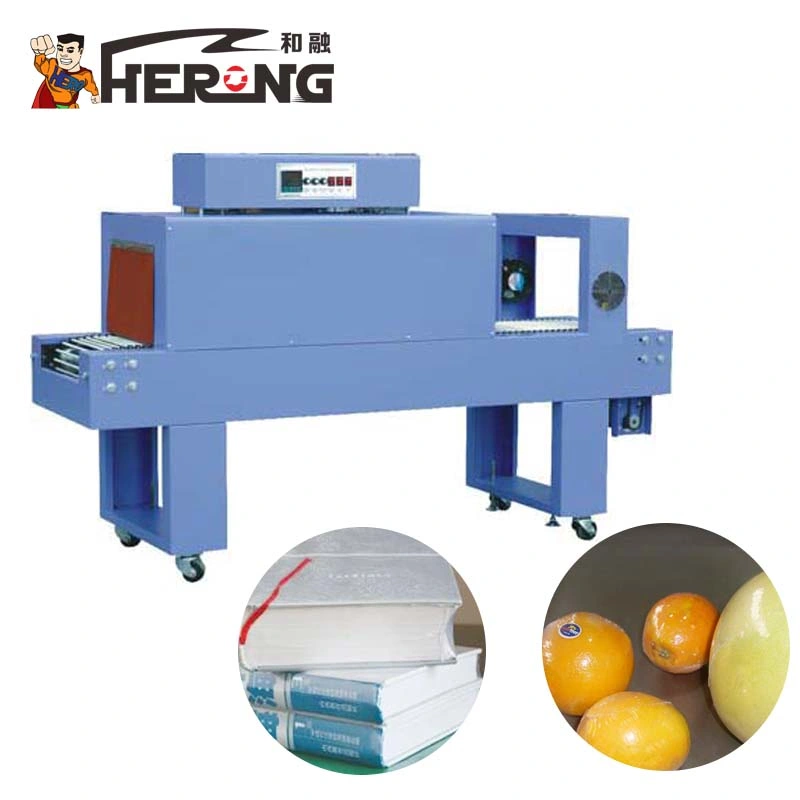 Hero Brand Thermal Telephone Android L Sealer and Pack Measuring Tape Automatic Side Sealing Shrink Packing Machine