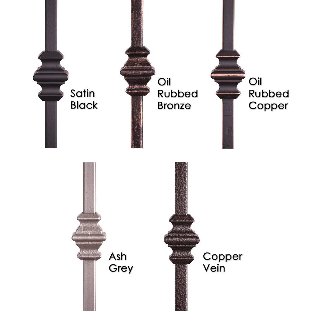 Iron Balusters Iron Spindles Metal Stair Parts Oil Rubbed Copper