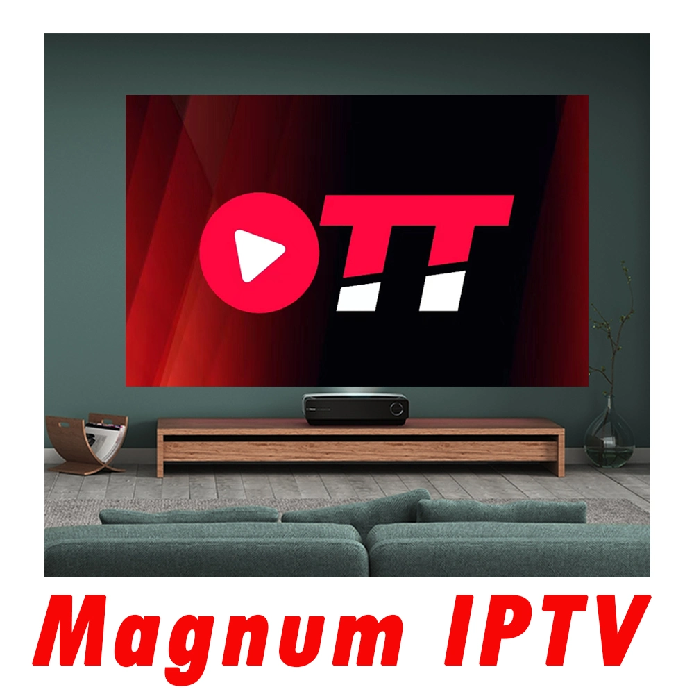 Magnum Ott IPTV 1 años de suscripción Europa Estados Unidos Canadá IPTV para el código de prueba libre Oriente Medio Norteamérica Magnum Panel de distribuidores de Ott IPTV