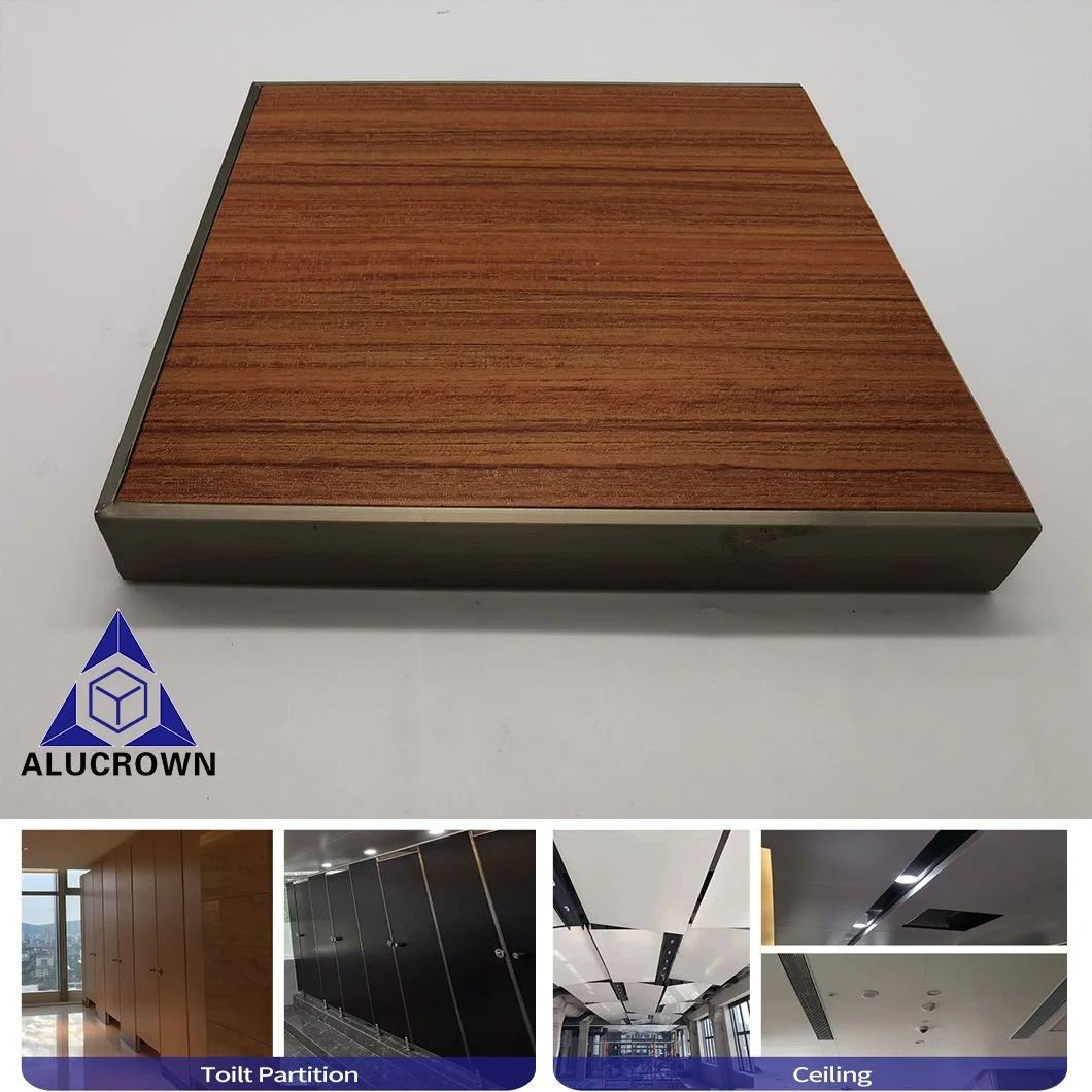 Marine HPL Laminated Aluminum Honeycomb Composite Sandwich Pane