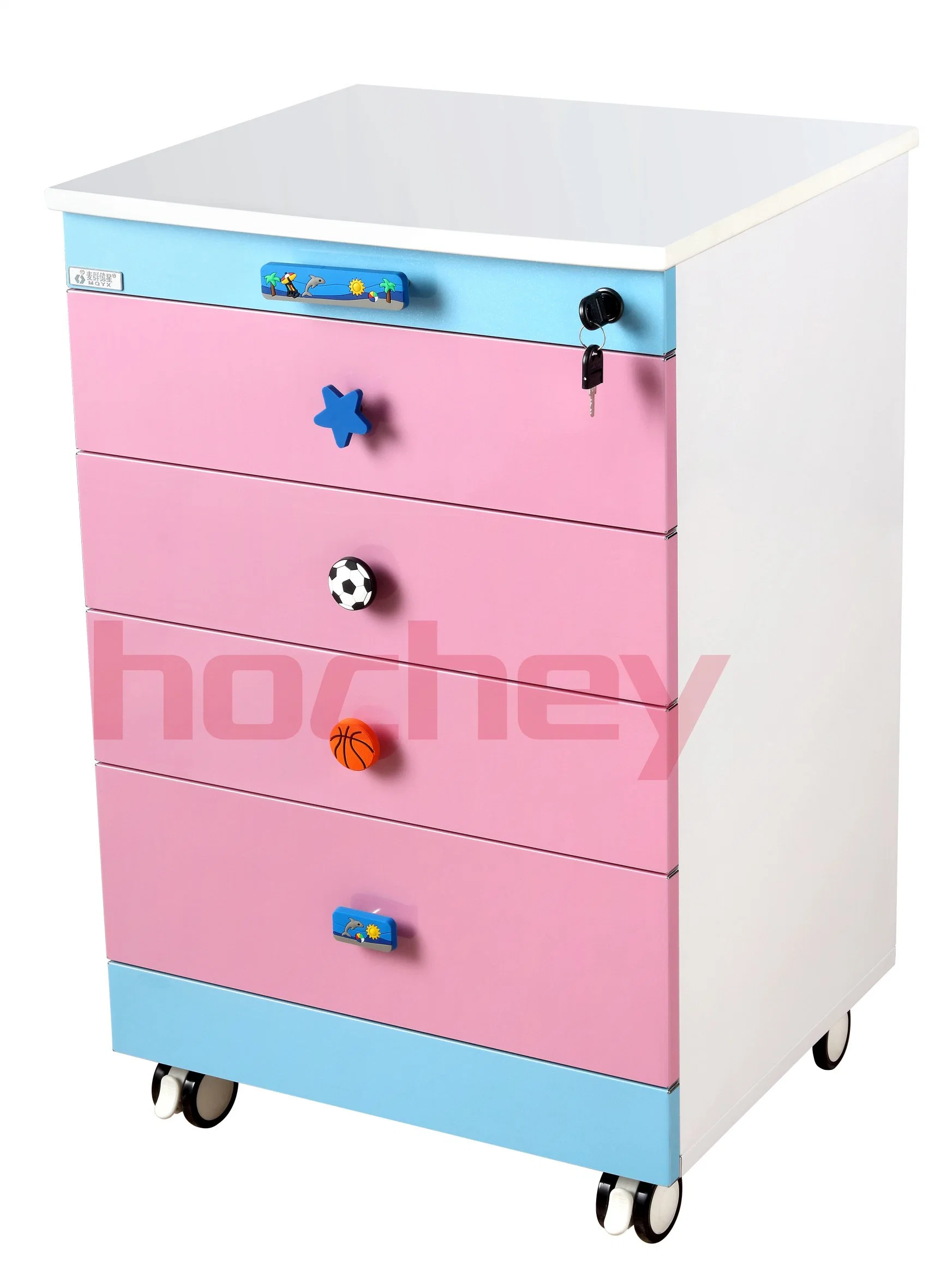 Dental 4 Tier Kids Cabinets Medical Mobile Furniture Dental Furniture Cabinets Teeth Trolleys Mobile Cabinets Laboratory Dental Units