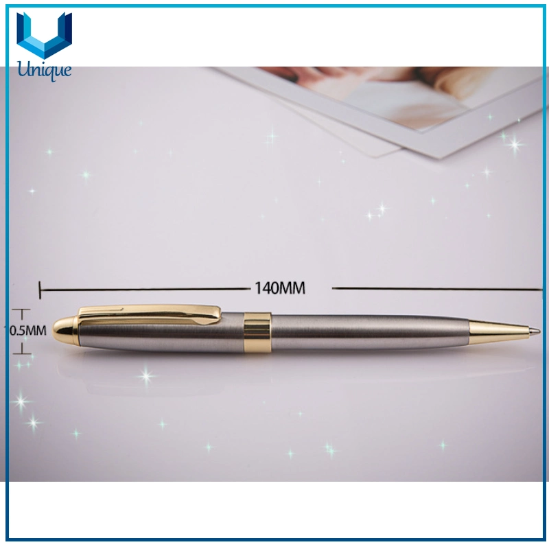 Luxury Engraving Metal Parker Ball Pen with Elegant Customized Logo Ink Gift and Supplier Ball Point Ballpoint Clips