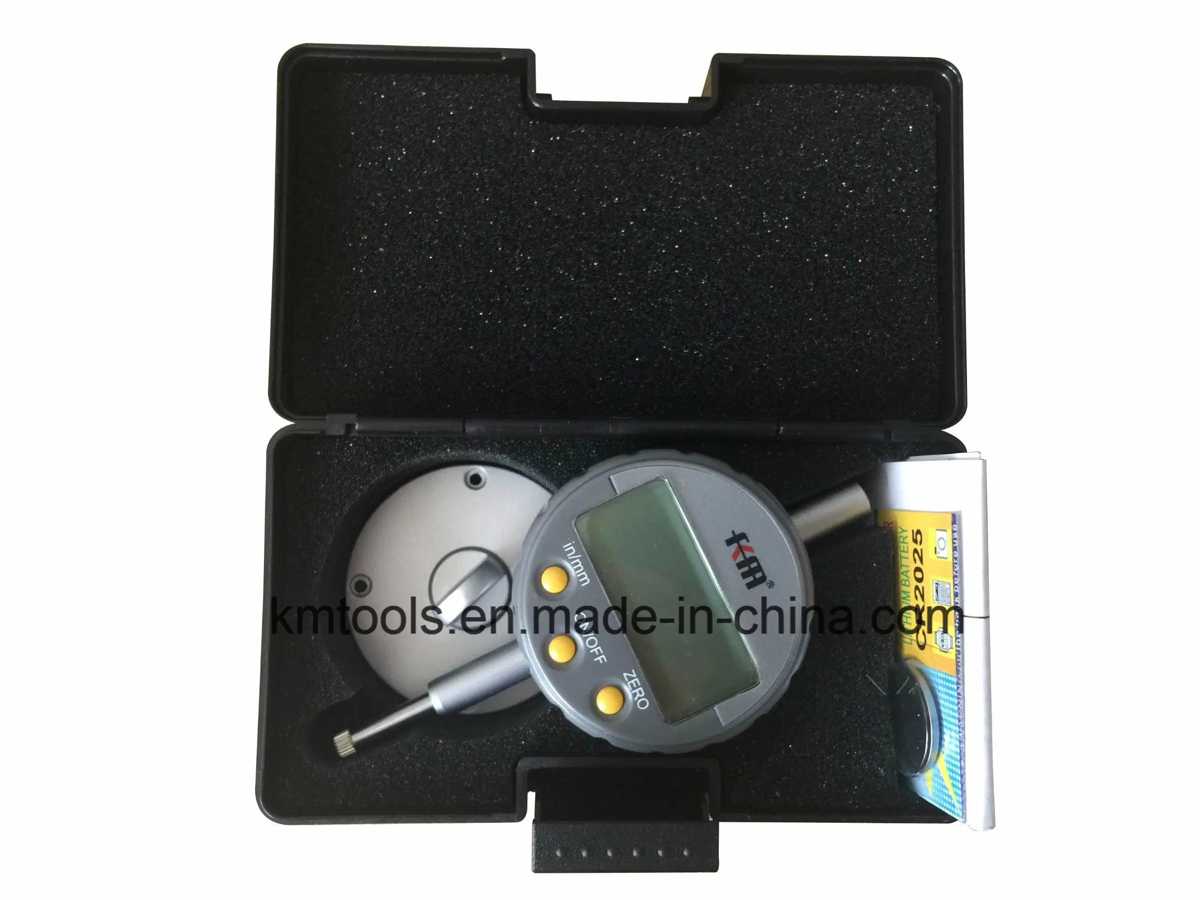 0-12.7mm/0-0.5&prime; &prime; Digital Dial Indicator with 0.01mm/0.0005&prime; &prime; Resolution Measuring Device