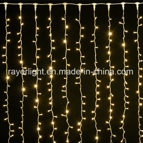 Outdoor LED Festival Christmas Hall Decorative Wedding for Building Wall LED Curtain Lights