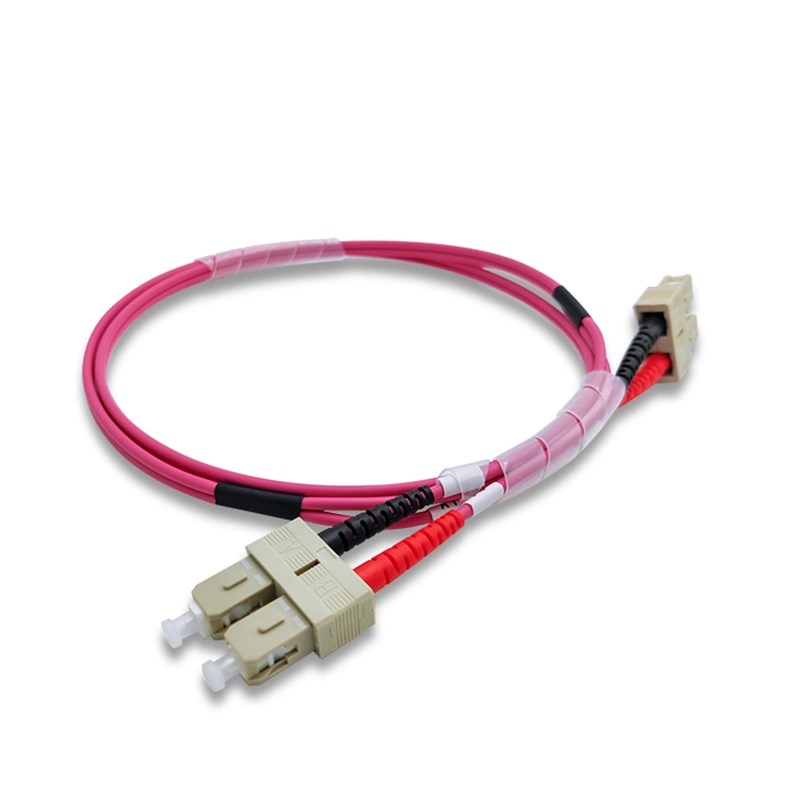 Cable de conexión de fibra óptica salida de ventilador latiguillo SM/mm Smplex/Duplex LC/SC APC/UPC/PC Conector G652D/G657A1 funda 0,9mm 2,0mm 3,0mm parche de fibra óptica LSZH Cable