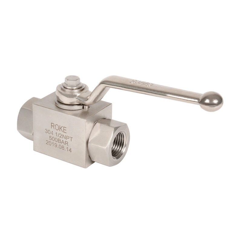 Stainless Steel BSPP/G Female Thread High Pressure Ball Valve