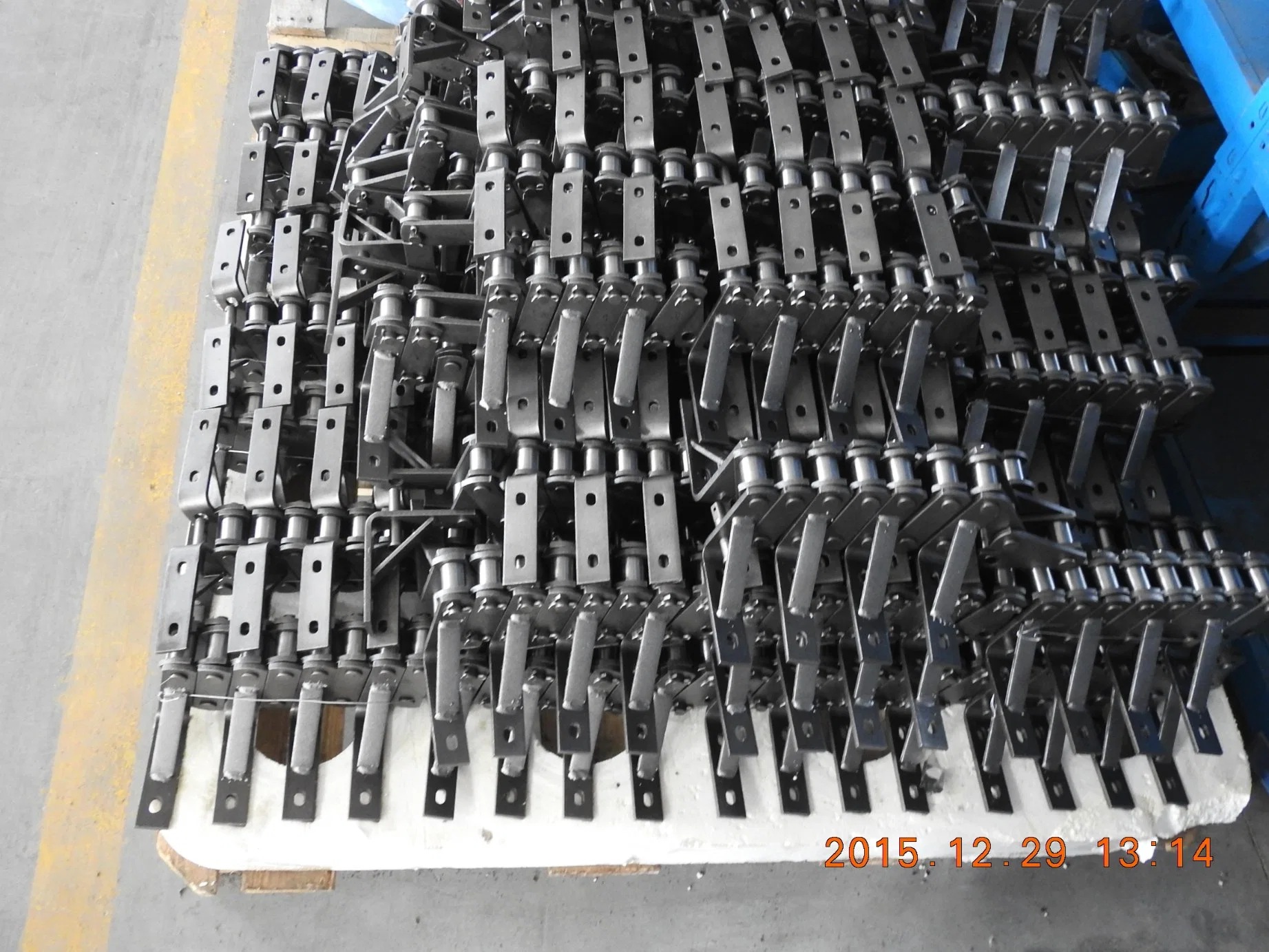 OEM Large Pitch Top Plate Duplex Conveyor Chain