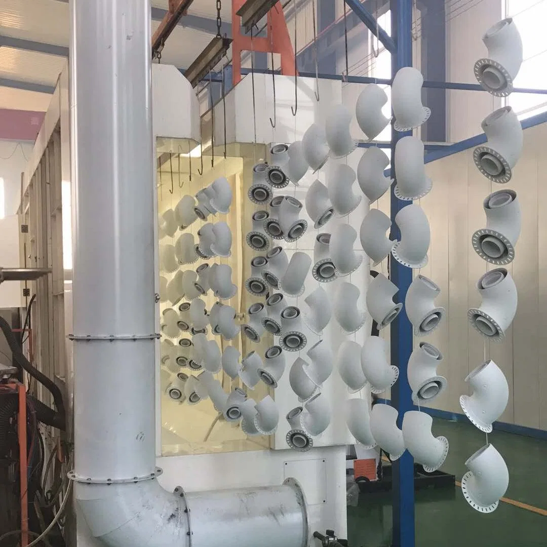 OEM Aluminium Horizontal Koaxial Flue Stanz Teil für Wasser-Heizung Gaskessel