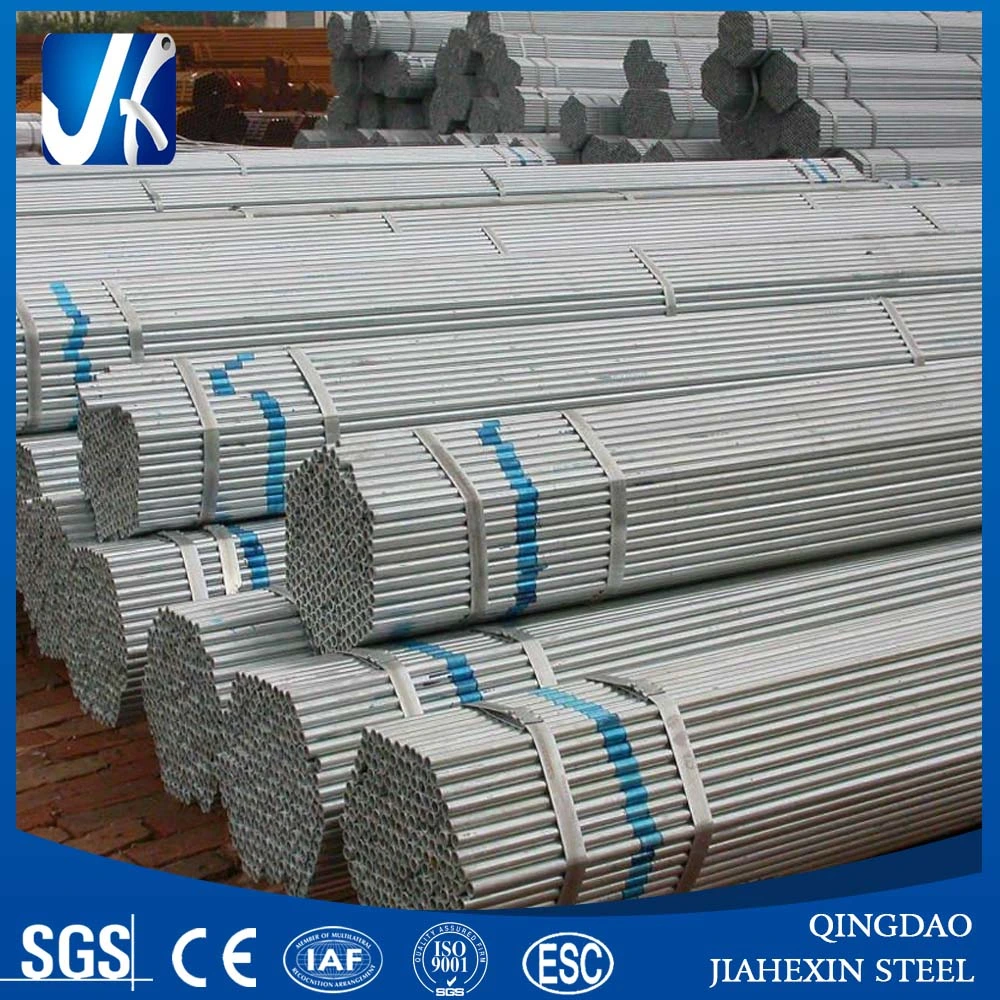 Hot Dipped Round Carbon Steel Galvanized Pipe for Greenhouse Structure