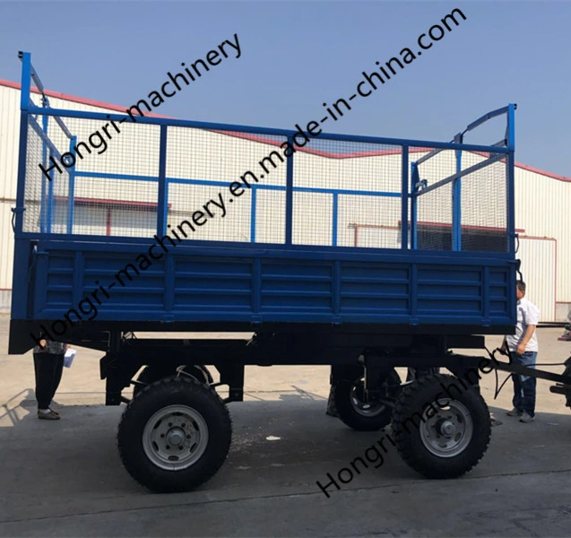 Tractor Mounted Tipping Farm Trailer of Farm Machinery