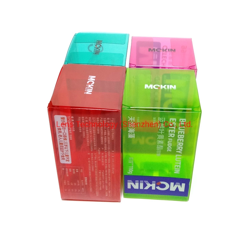 Acid Free Acetate Pet Transparent Packaging Plastic Box for Gifts