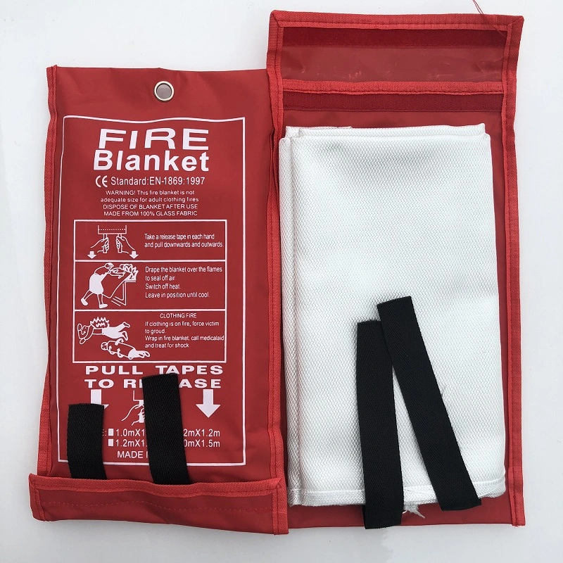 High Quality 1m*1m Fiberglass Fire Blanket